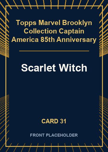 Scarlet Witch front artwork