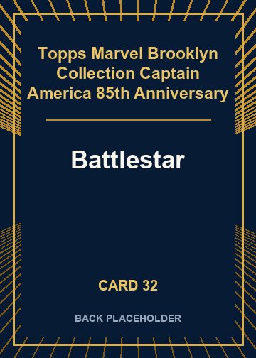 Battlestar back artwork