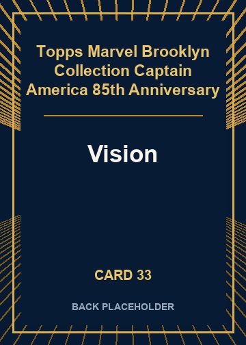 Vision back artwork
