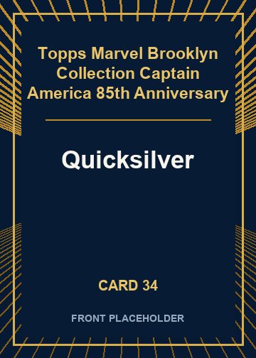 Quicksilver front artwork