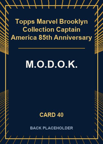 M.O.D.O.K. back card image