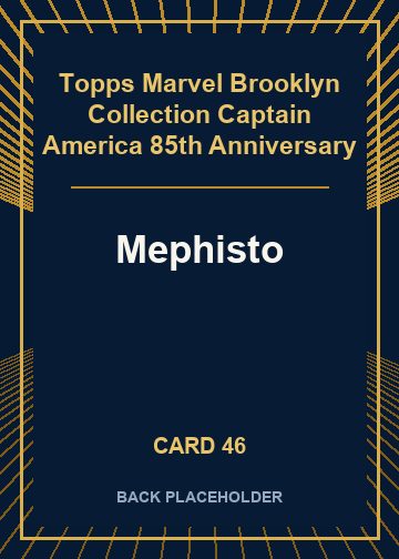 Mephisto back card image