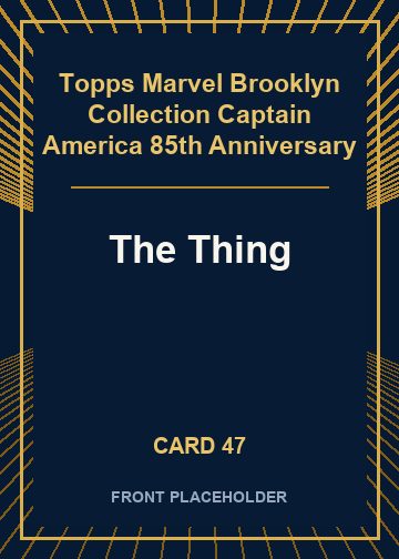 The Thing card thumbnail