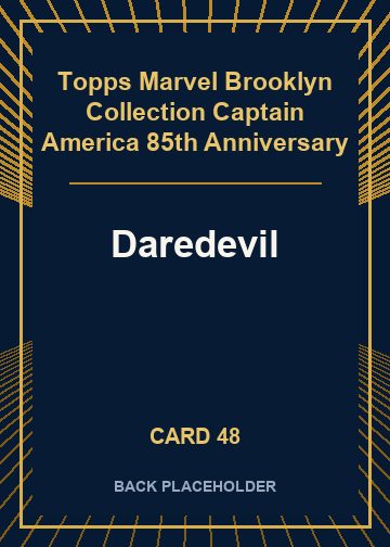 Daredevil back card image