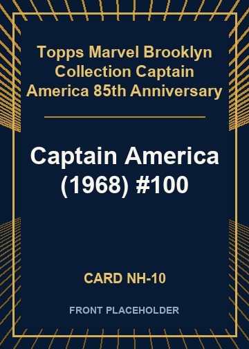 Captain America (1968) #100 card thumbnail