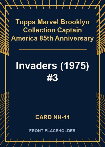 Invaders (1975) #3 card thumbnail