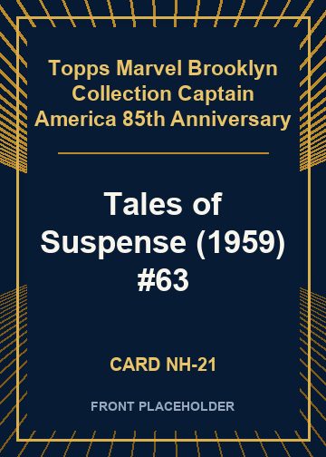 Tales of Suspense (1959) #63 card thumbnail
