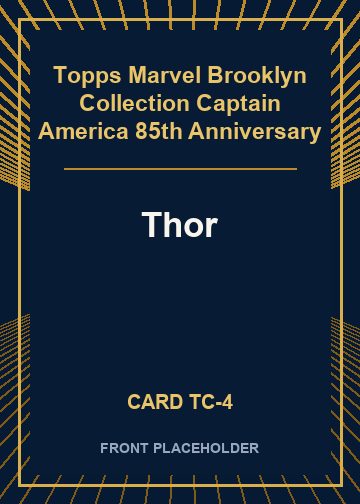 Thor front card image