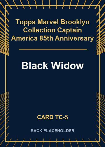 Black Widow back card image