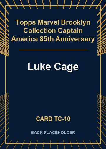 Luke Cage back card image
