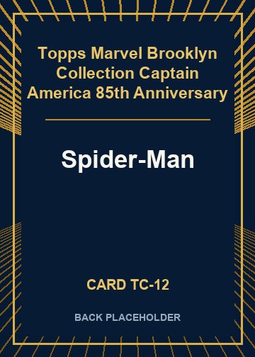 Spider-Man back card image