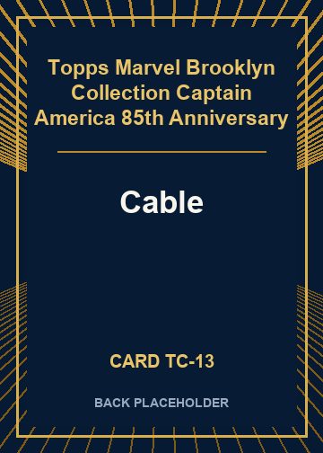 Cable back card image