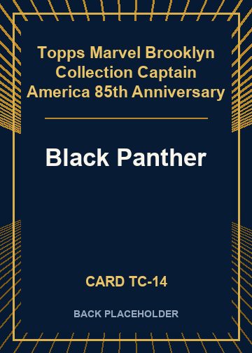 Black Panther back card image