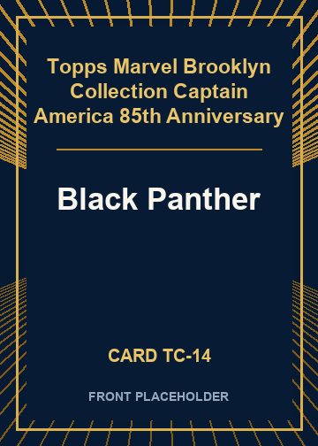 Black Panther front card image