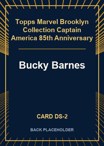 Bucky Barnes back card image