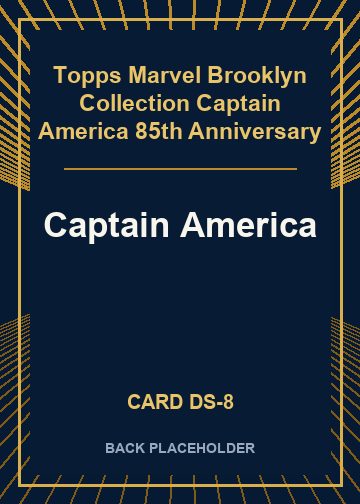 Captain America back card image