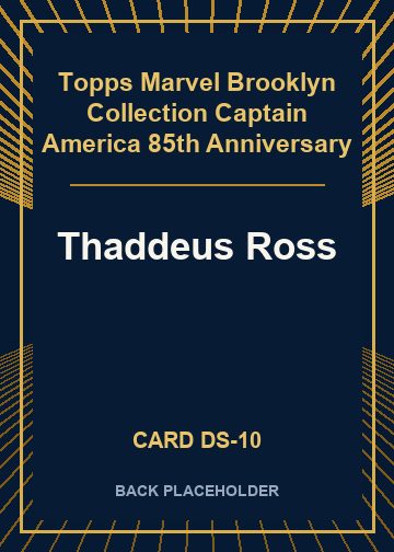 Thaddeus Ross back card image