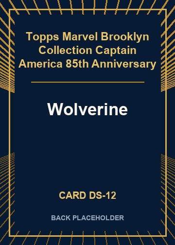 Wolverine back card image