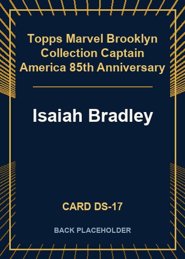 Isaiah Bradley back card image