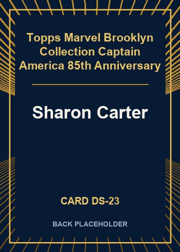 Sharon Carter back card image