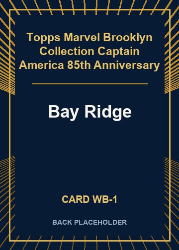 Bay Ridge back card image