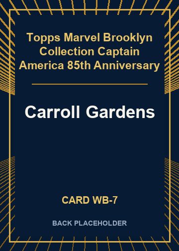 Carroll Gardens back card image