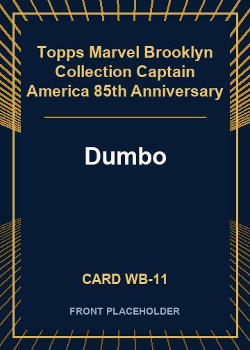 Dumbo front card image