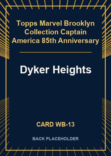 Dyker Heights back card image