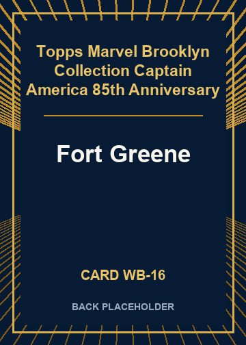 Fort Greene back card image