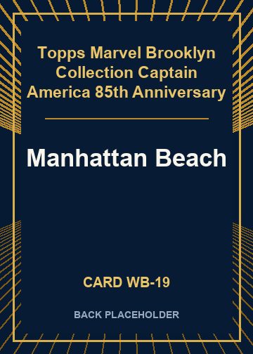 Manhattan Beach back card image
