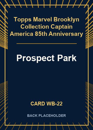 Prospect Park back card image