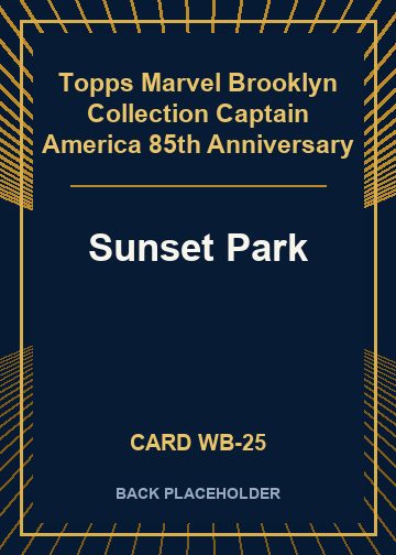 Sunset Park back card image