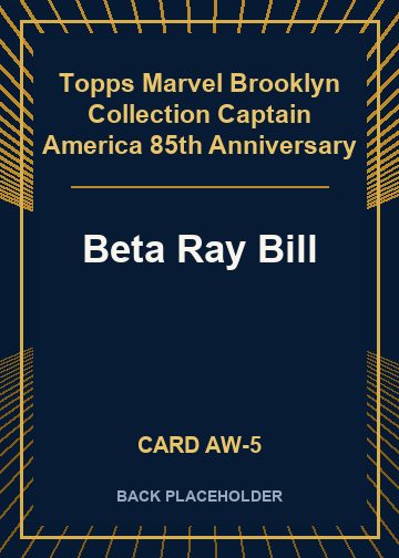 Beta Ray Bill back card image