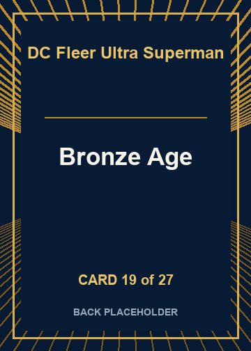 Bronze Age back card image