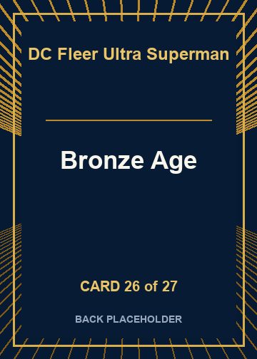 Bronze Age back card image