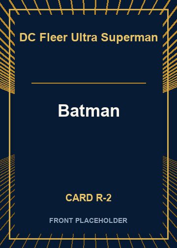 Batman front card image