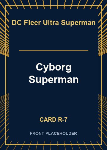 Cyborg Superman card thumbnail