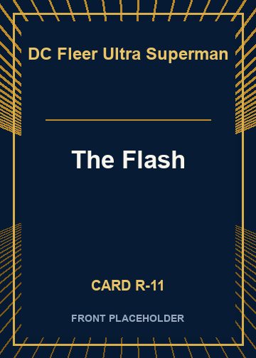 The Flash card thumbnail