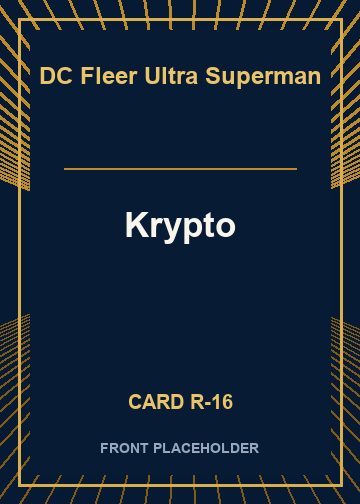 Krypto front card image