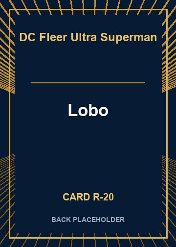 Lobo back card image