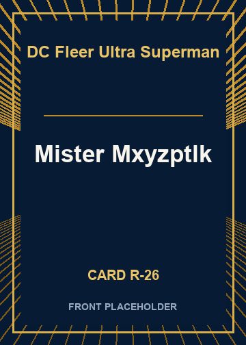 Mister Mxyzptlk card thumbnail