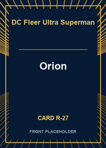 Orion card thumbnail