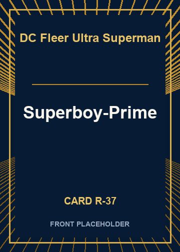 Superboy-Prime card thumbnail