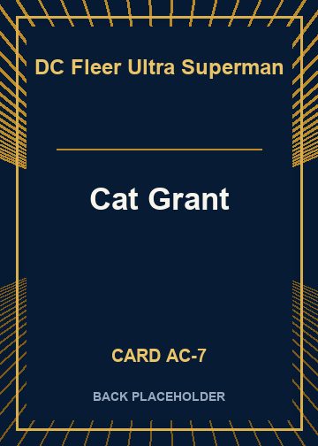 Cat Grant back card image