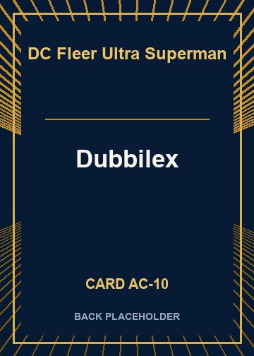 Dubbilex back card image