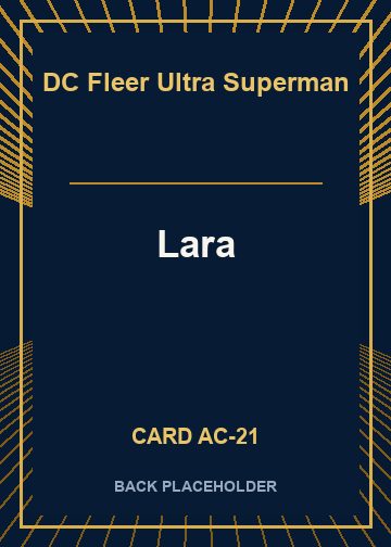 Lara back card image