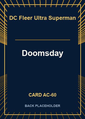 Doomsday back card image