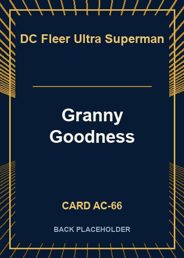 Granny Goodness back card image