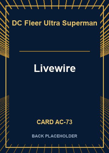 Livewire back card image