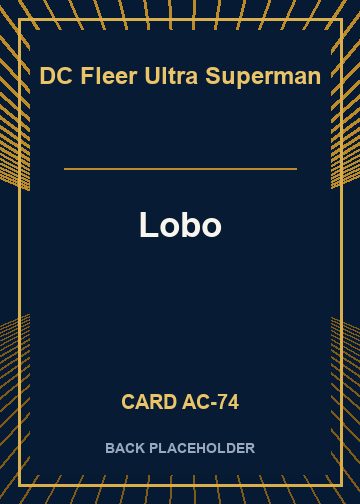 Lobo back card image